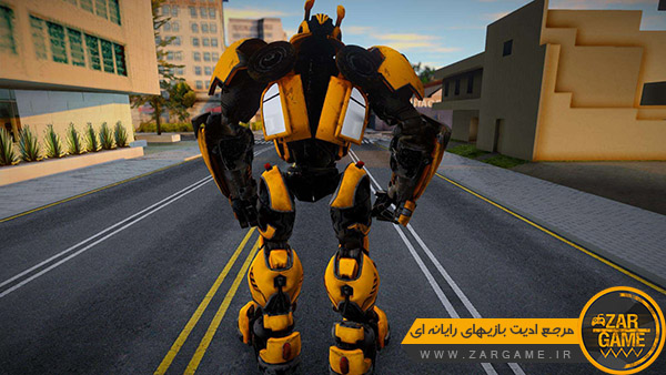 دانلود اسکین کاراکتر بامبلبی | Bumblebee برای بازی GTA San Andreas