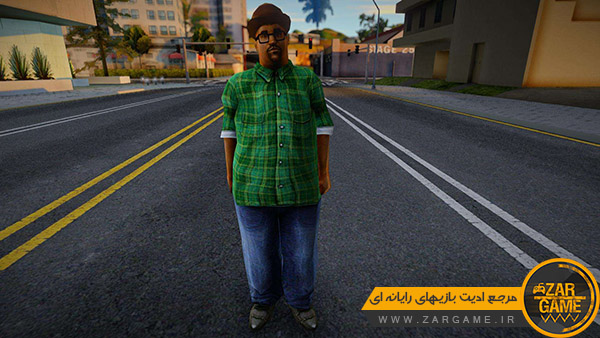 دانلود اسکین کاراکتر بیگ اسموک | Big Smoke با کیفیت HD برای بازی GTA San Andreas