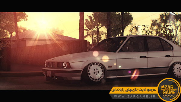 دانلود ماشین BMW E34 525i Stance 1995 برای بازی GTA San Andreas