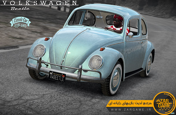 دانلود ماشین کلاسیک Volkswagen Type1 Beetle برای بازی GTA V