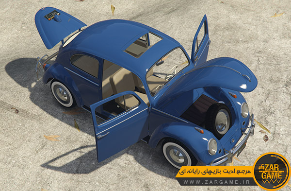 دانلود ماشین کلاسیک Volkswagen Type1 Beetle برای بازی GTA V