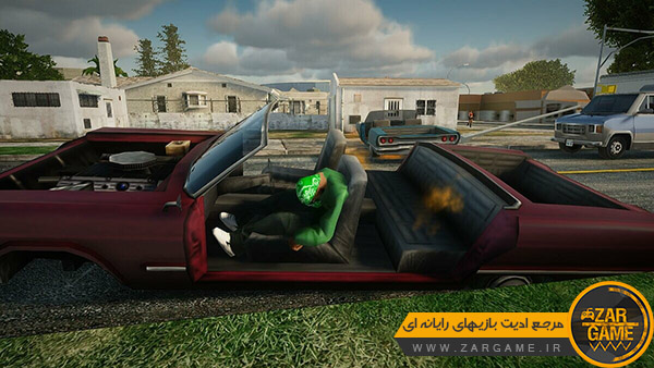 دانلود مود مردن درون ماشین برای بازی GTA San Andreas