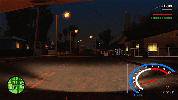 دانلود مود سرعت شمار به سبک بازی نیدفوراسپید هیت برای بازی GTA San Andreas