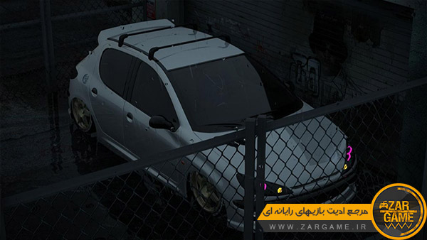 دانلود ماشین پژو 206 rc ادیت K.WIN برای بازی GTA San Andreas