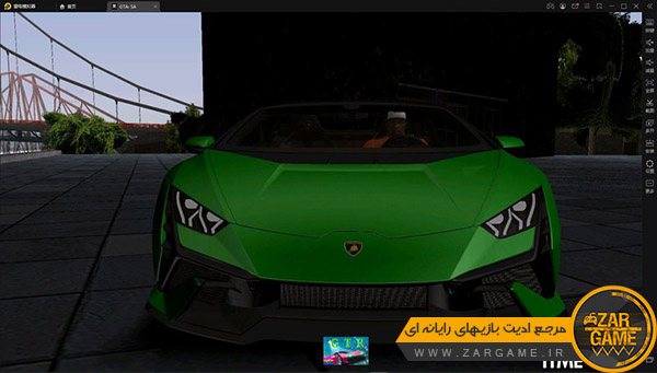 دانلود ماشین Lamborghini Huracan Tecnica 2023 برای بازی GTA SA اندروید