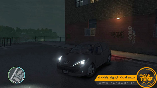 دانلود ماشین ایرانی پژو 207 برای بازی GTA IV