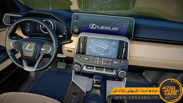 دانلود ماشین Lexus LX600 2022 برای بازی GTA San Andreas