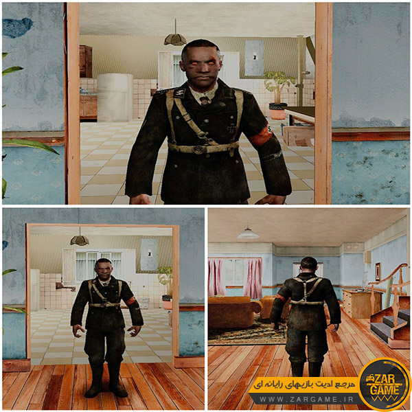 دانلود پک اسکین های سربازان زامبی از بازی Call of Duty World at War برای بازی GTA SA