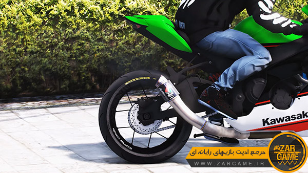 دانلود موتور سیکلت Kawasaki Ninja ZX10 R 2022 برای بازی GTA V
