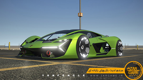 دانلود ماشین Lamborghini Terzo Millennio Concept 2018 برای بازی GTA V