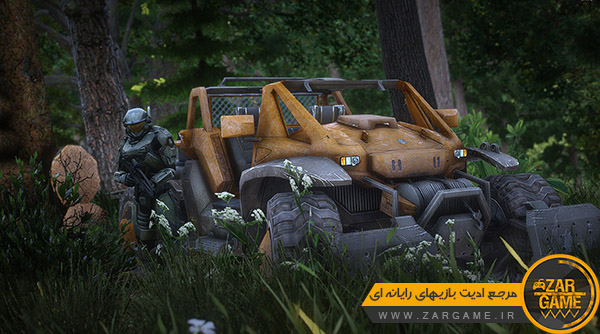 دانلود خودروی آفرود TurboGen Spade از بازی Halo: Reach برای بازی GTA V