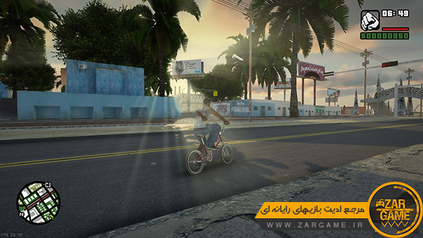 دانلود مود شمارنده FPS برای بازی GTA San Andreas