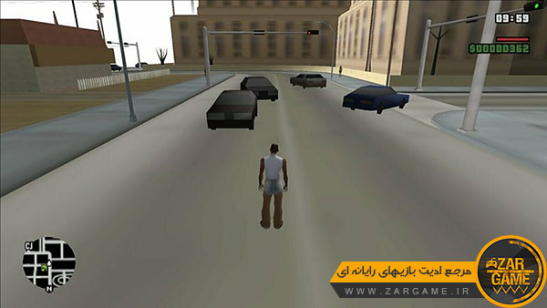 دانلود مود گرافیک به سبک پلی استیشن 1 برای بازی GTA San Andreas
