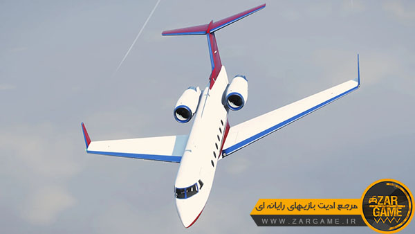 دانلود جت شخصی Gulfstream IV برای بازی GTA V