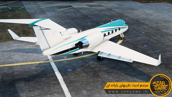 دانلود جت شخصی Gulfstream IV برای بازی GTA V