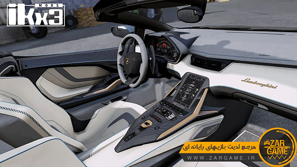 دانلود ماشین Lamborghini Sian Roadster 2021 برای بازی GTA V