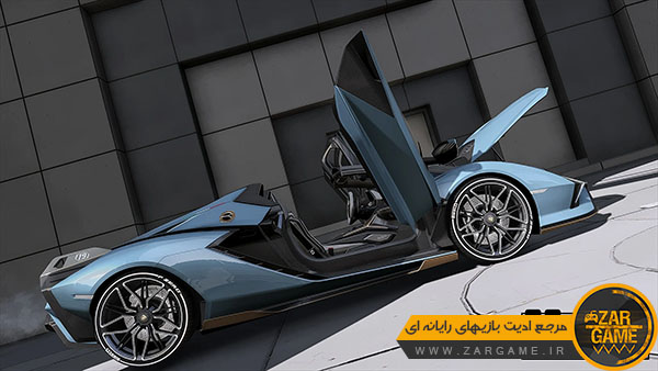 دانلود ماشین Lamborghini Sian Roadster 2021 برای بازی GTA V