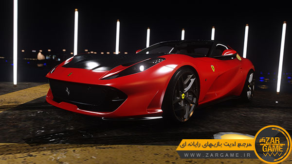 دانلود ماشین Ferrari 812 Superfast Leggera برای بازی GTA V