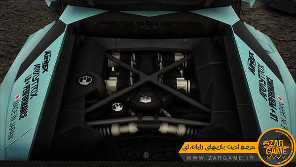 دانلود ماشین Liberty Walk Lamborghini Aventador LP720-4 برای بازی GTA San Andreas