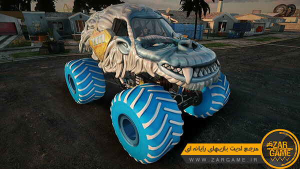 دانلود ماشین Yeti از بازی Monster Jam Steel Titans برای بازی GTA San Andreas