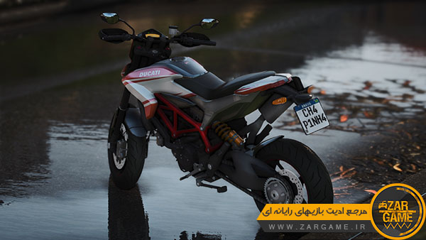 دانلود موتور سیکلت Ducati Hypermotard 2015 برای بازی GTA V