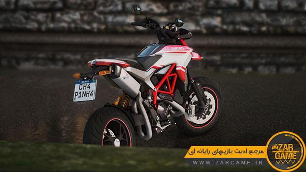 دانلود موتور سیکلت Ducati Hypermotard 2015 برای بازی GTA V