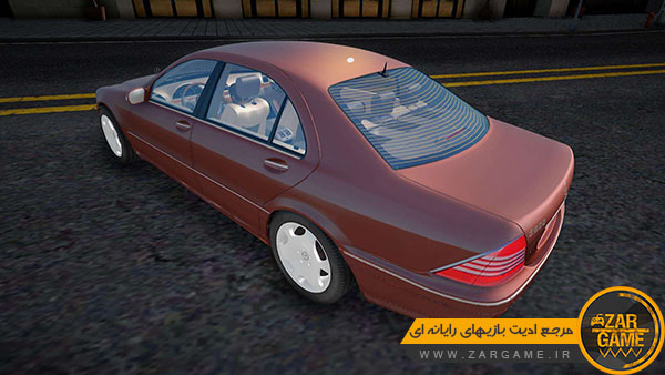 دانلود ماشین Mercedes-Benz S600 برای بازی GTA San Andreas