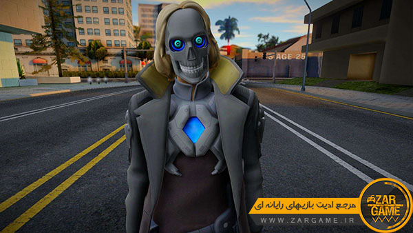 دانلود اسکین شخصیت The Rogue Laroi Skull از بازی Fortnite برای بازی GTA San Andreas