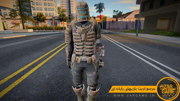 دانلود اسکین شخصیت Isacc Clarke Dead Space از بازی Fortnite برای بازی GTA San Andreas