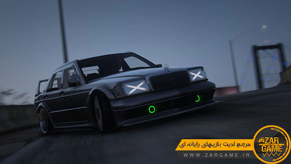 دانلود ماشین Mercedes-Benz 190E A$AP Rocky 1993 برای بازی GTA V
