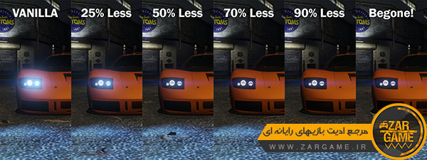 دانلود ماد Corona Begone | اصلاح نور چراغ خودروها برای بازی GTA V
