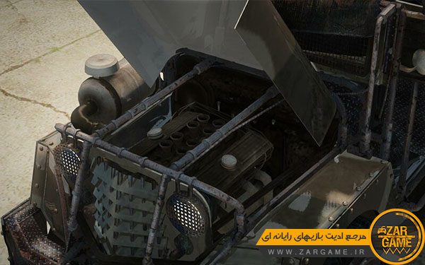 دانلود خودروی HVY Jeep Apocalypse 6x6 برای بازی GTA San Andreas