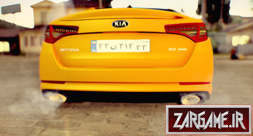 دانلود ماشین KIA Optima  با پلاک ایرانی برای GTA SanAndreas