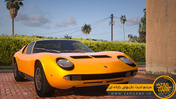 دانلود ماشین Lamborghini Miura P400 1967 برای بازی GTA V