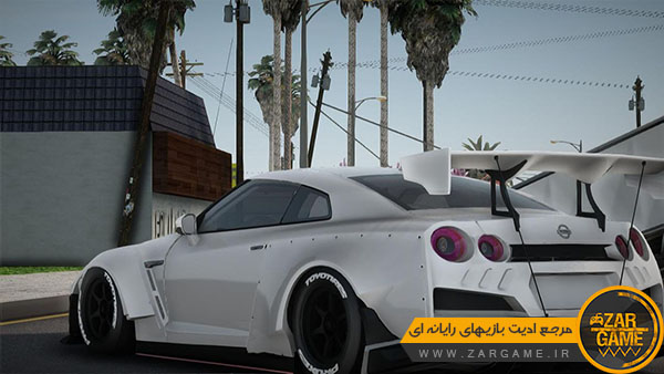 دانلود ماشین Nissan GTR R35 برای بازی GTA San Andreas