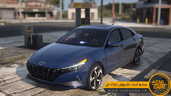دانلود ماشین Hyundai Elantra 2021 برای بازی GTA V