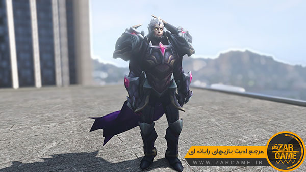 دانلود اسکین شخصیت Darius از بازی League of Legends برای بازی GTA V
