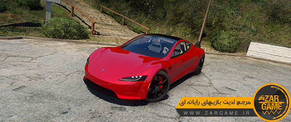 دانلود ماشین Tesla Roadster 2020 برای بازی GTA V