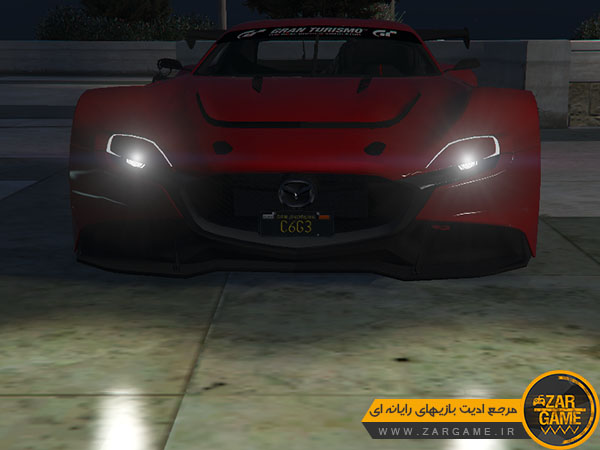 دانلود ماشین Mazda RX Vision GT3 Concept 2015 برای بازی GTA V