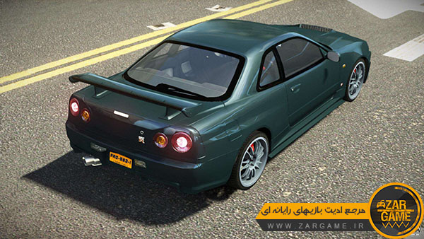 دانلود ماشین Nissan Skyline R34 ST-V برای بازی GTA IV