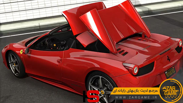 دانلود ماشین Ferrari 458 Spider 2010 برای بازی GTA V