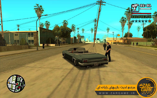 دانلود ماد جرایم تخلفات رانندگی برای بازی GTA San Andreas