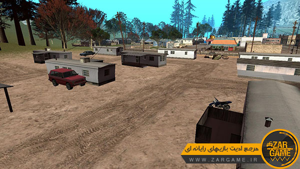 دانلود ماد وسایل نقلیه پارک شده جدید برای بازی GTA San Andreas