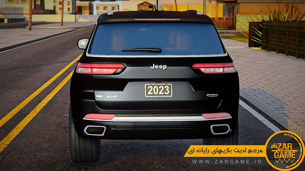 دانلود ماشین Jeep Grand Cherokee L 2023 Black برای بازی GTA San Andreas