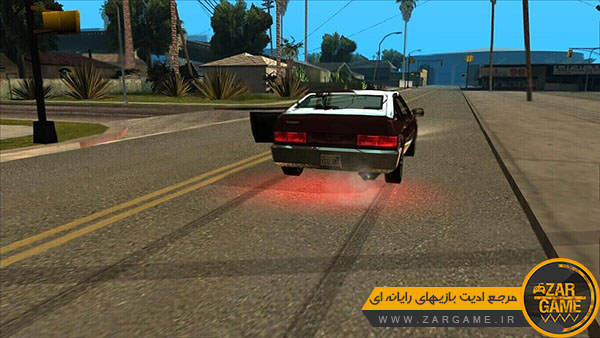 دانلود ماد اصلاح صدای ترمز با سرعت کم برای بازی GTA San Andreas