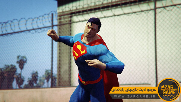 دانلود اسکین سوپرمن از بازی DC Universe Online برای بازی GTA V