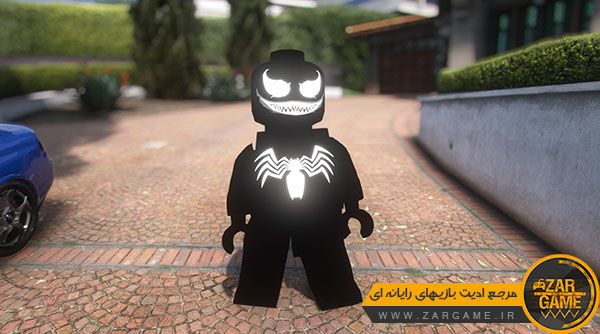 دانلود اسکین شخصیت LEGO Venom برای بازی GTA V