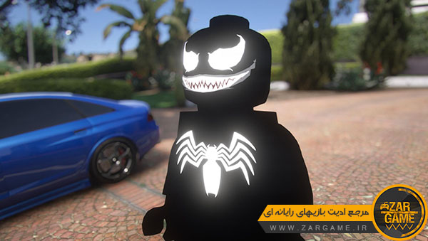 دانلود اسکین شخصیت LEGO Venom برای بازی GTA V