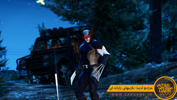 دانلود ماد شخصیت Vampire Wolverine برای بازی GTA V