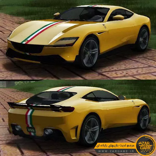 دانلود ماشین Grotti Stinger TT (Itali GTO) از بازی GTA V برای بازی GTA San Andreas